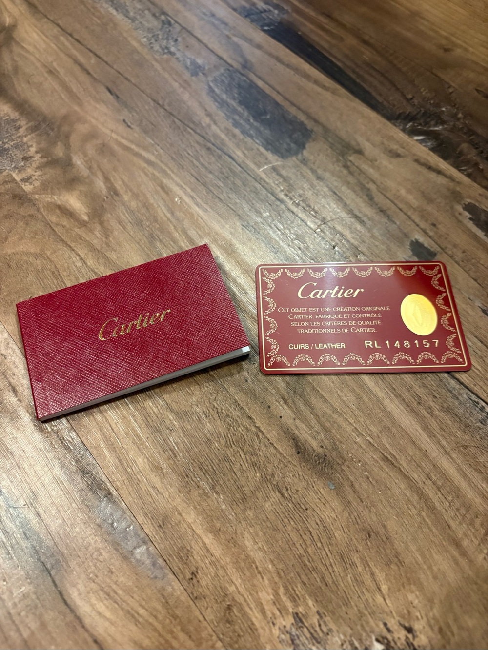Cartier Metallic Gold Evening Clutch Wallet with Bar Clasp - Picture 11 of 16